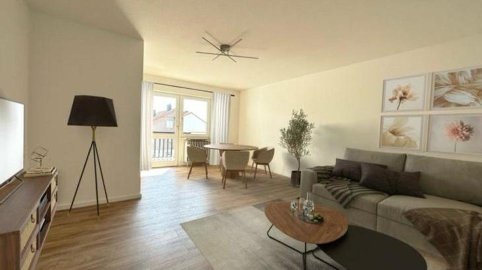 Etagenwohnung Pocking - 2 Zimmer, 60 m&sup2;, 655&euro; | Angebot:25893699