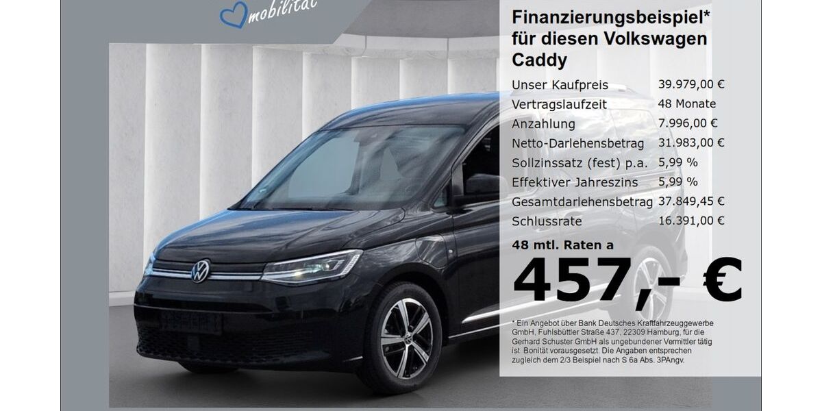 VW Caddy 8.517 km 39.679 &euro; Ruhstorf 94099