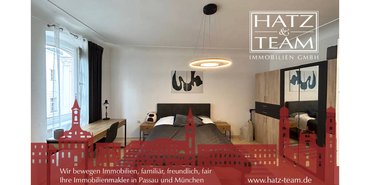 Etagenwohnung Passau Altstadt - 2 Zimmer, 59 m&sup2;, 660&euro; | Angebot:25736707