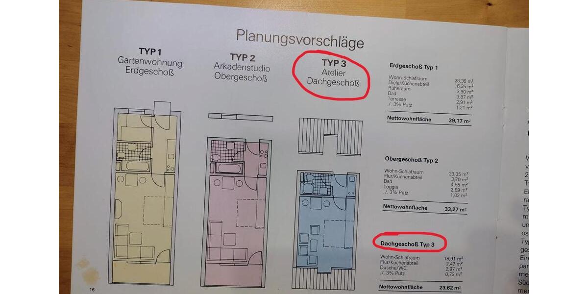 Dachgeschoßwohnung Kirchham - 1 Zimmer, 23 m&sup2;, 35.000&euro; | Angebot:25977191
