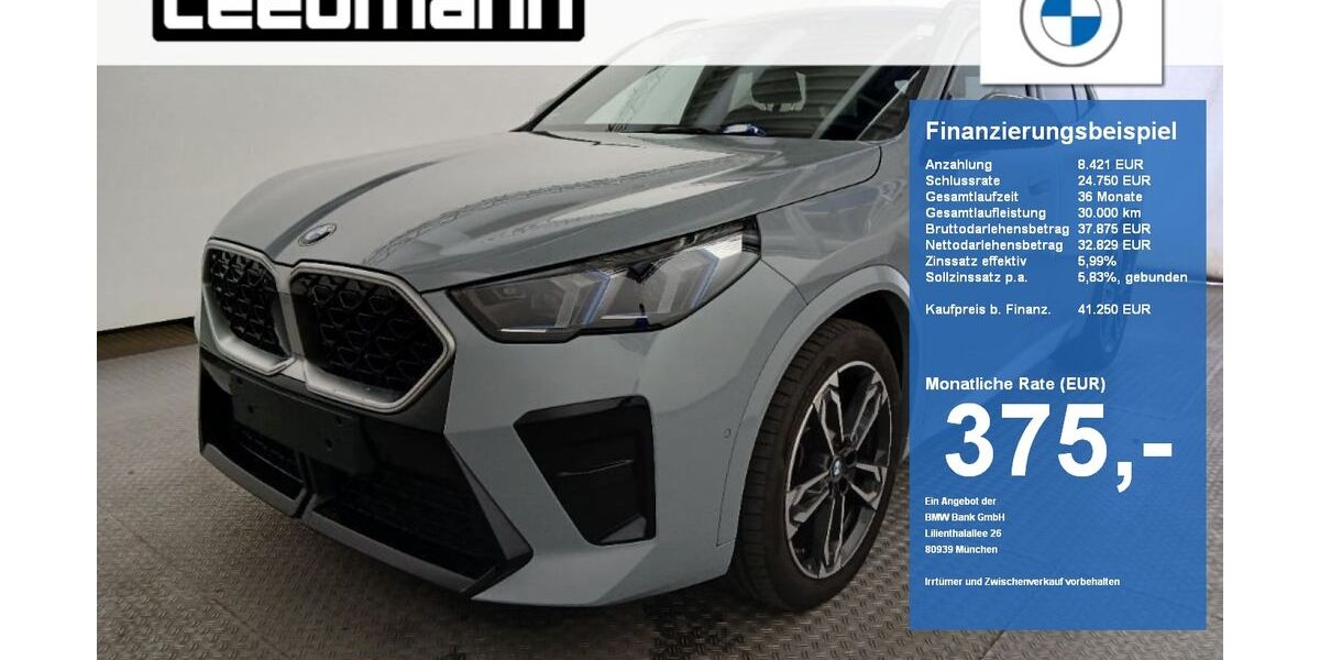 BMW X2 74.456 km 41.250 &euro; Passau 94036