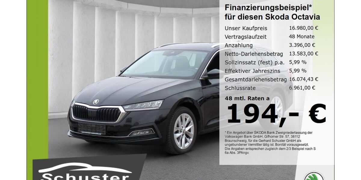 Skoda Octavia 66.328 km 15.979 &euro; Ruhstorf 94099