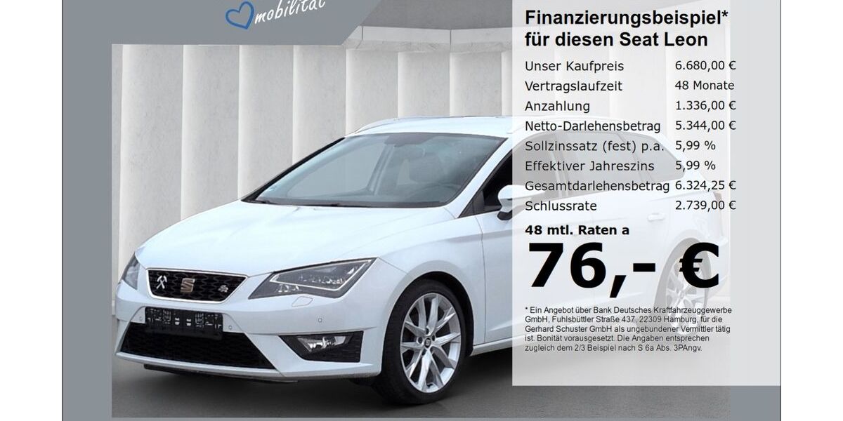 Seat Leon 241.005 km 6.680 &euro; Ruhstorf 94099