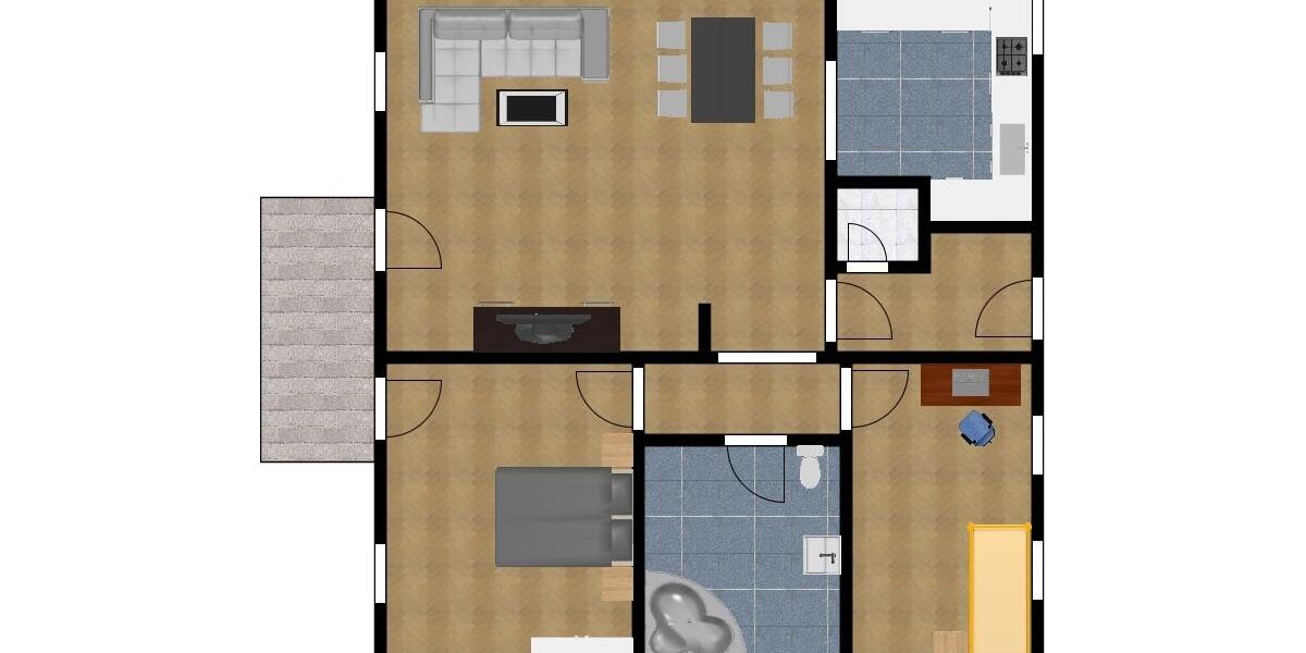 Erdgeschoßwohnung Passau Auerbach - 3 Zimmer, 105 m&sup2;, 950&euro; | Angebot:25851404