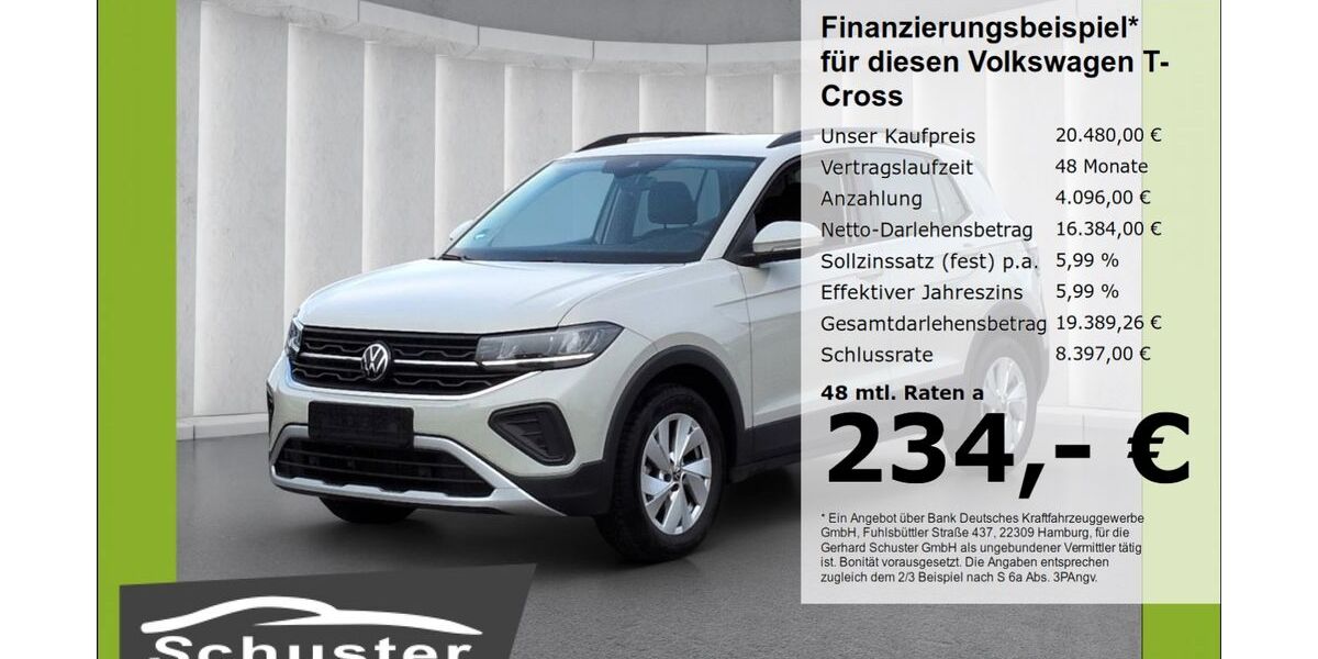 VW T-Cross 15.972 km 20.480 &euro; Ruhstorf 94099