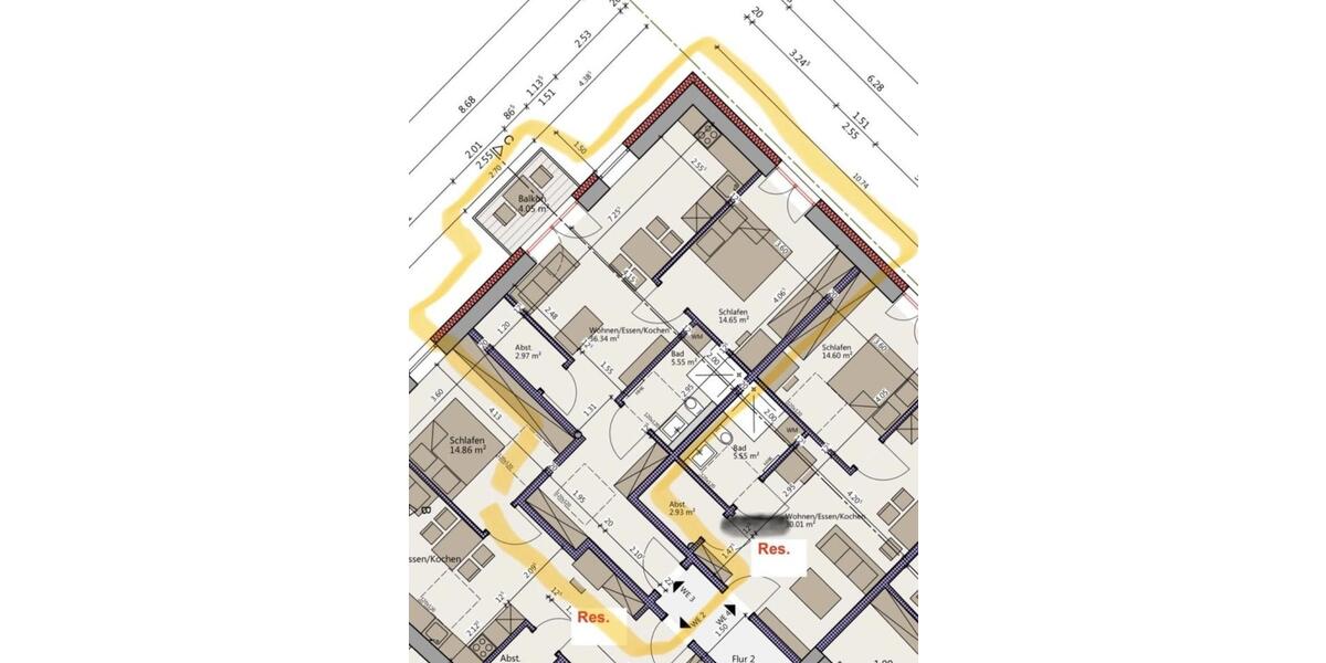 Erdgeschoßwohnung Hauzenberg - 2 Zimmer, 61 m&sup2;, 930&euro; | Angebot:25915735