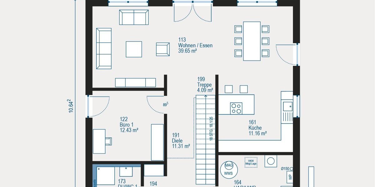 Moderne Wohnträume in Tiefenbach - Ihr individuell geplantes Einfamilienhaus mit allkauf Service - Einfamilienhaus Tiefenbach Bayern | Angebot:27284232