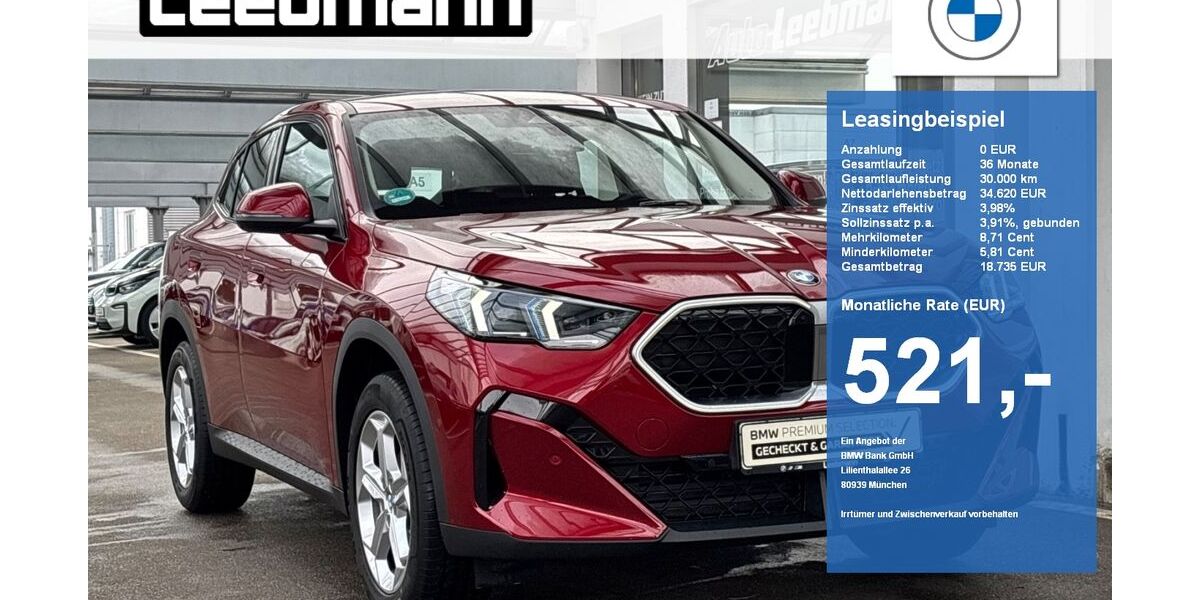 BMW X2 4.885 km 41.198 &euro; Hauzenberg 94051