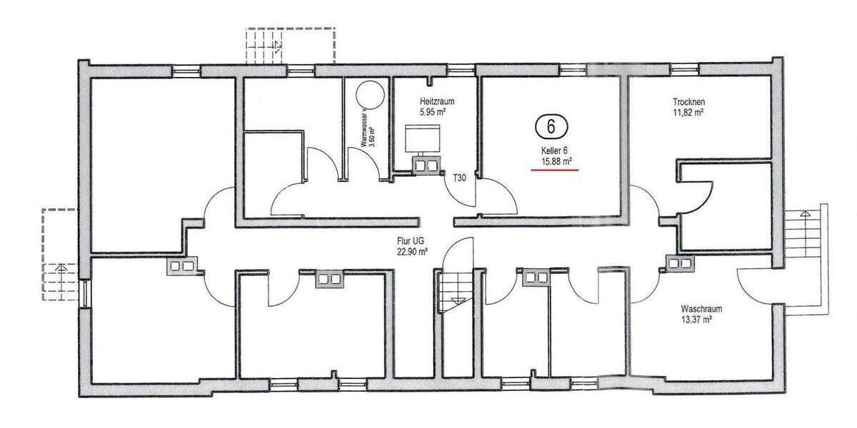 Etagenwohnung Pocking - 4 Zimmer, 65 m&sup2;, 138.000&euro; | Angebot:25698491
