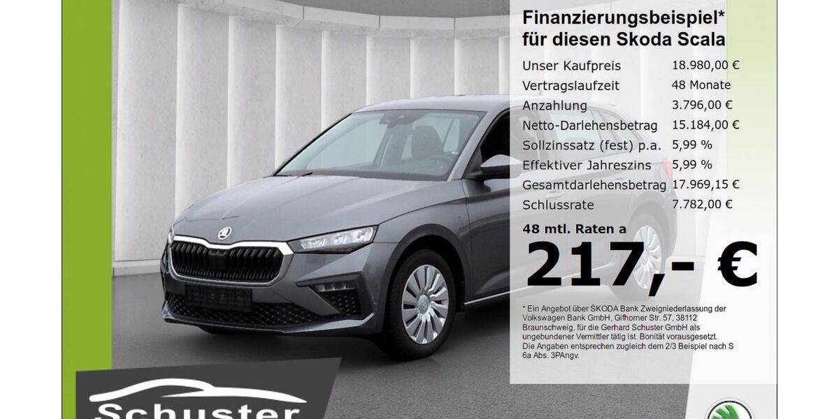 Skoda Scala 23.808 km 18.180 &euro; Ruhstorf 94099