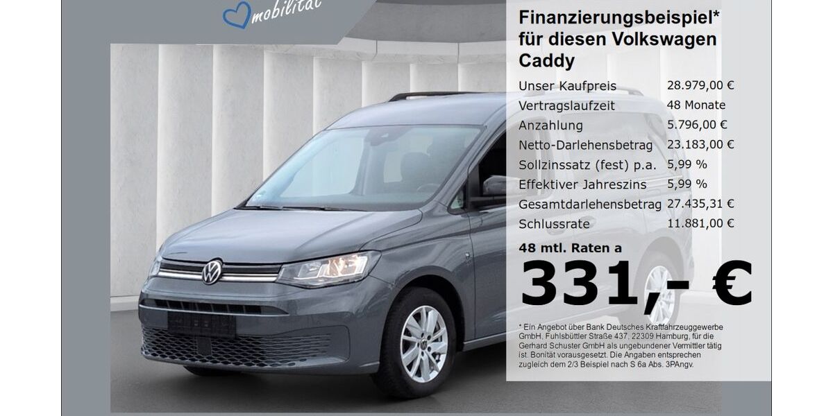 VW Caddy 31.106 km 28.680 &euro; Ruhstorf 94099