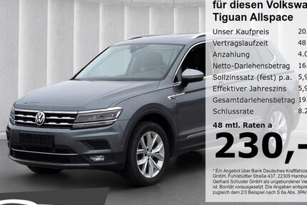 VW Tiguan Allspace 202.360 km 20.180 &euro; Ruhstorf 94099