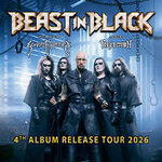 Beast In Black - 4th Album Release Tour 2026 + Supports: Frozen Crown & Sonata A