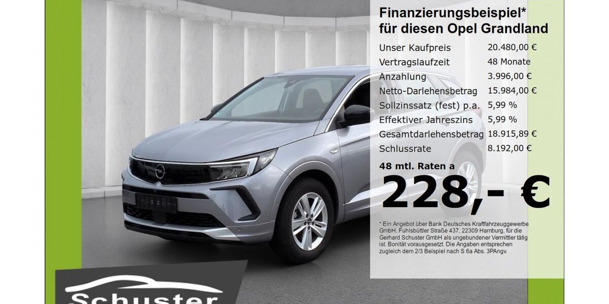 Opel Grandland (X) 27.973 km 18.980 &euro; Ruhstorf 94099