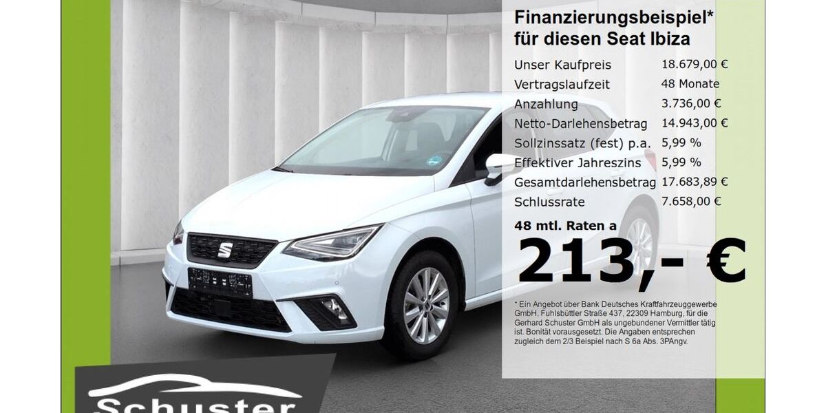 Seat Ibiza 17.194 km 18.679 &euro; Ruhstorf 94099