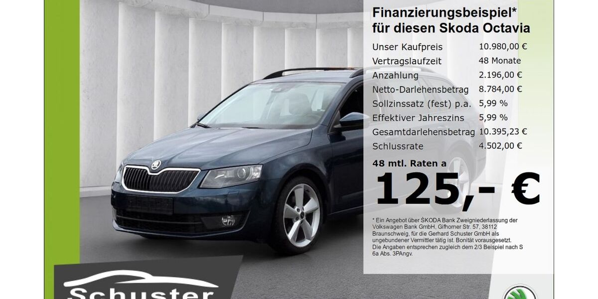 Skoda Octavia 136.522 km 10.980 &euro; Ruhstorf 94099