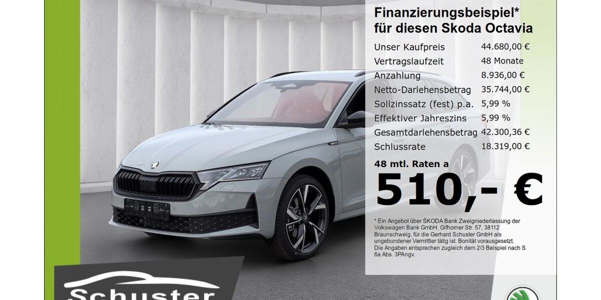 Skoda Octavia 1.500 km 44.680 &euro; Ruhstorf 94099