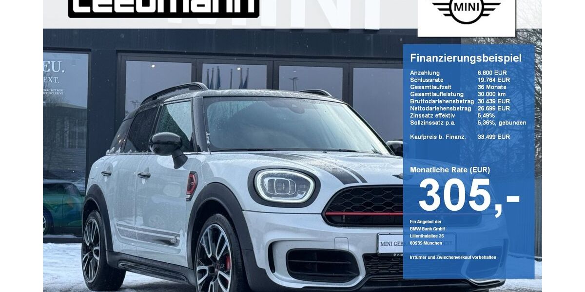 Mini John Cooper Works Countryman 28.172 km 33.499 &euro; Passau 94036