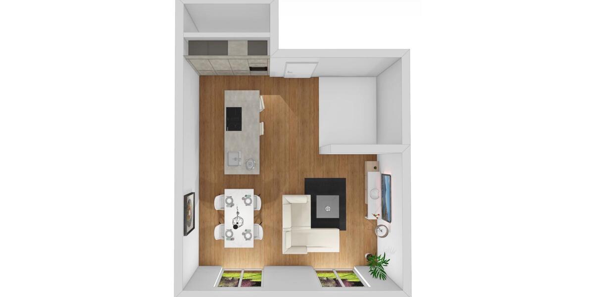 Reihenhaus Hofkirchen - 4 Zimmer, 124 m&sup2;, 1.350&euro; | Angebot:26614456