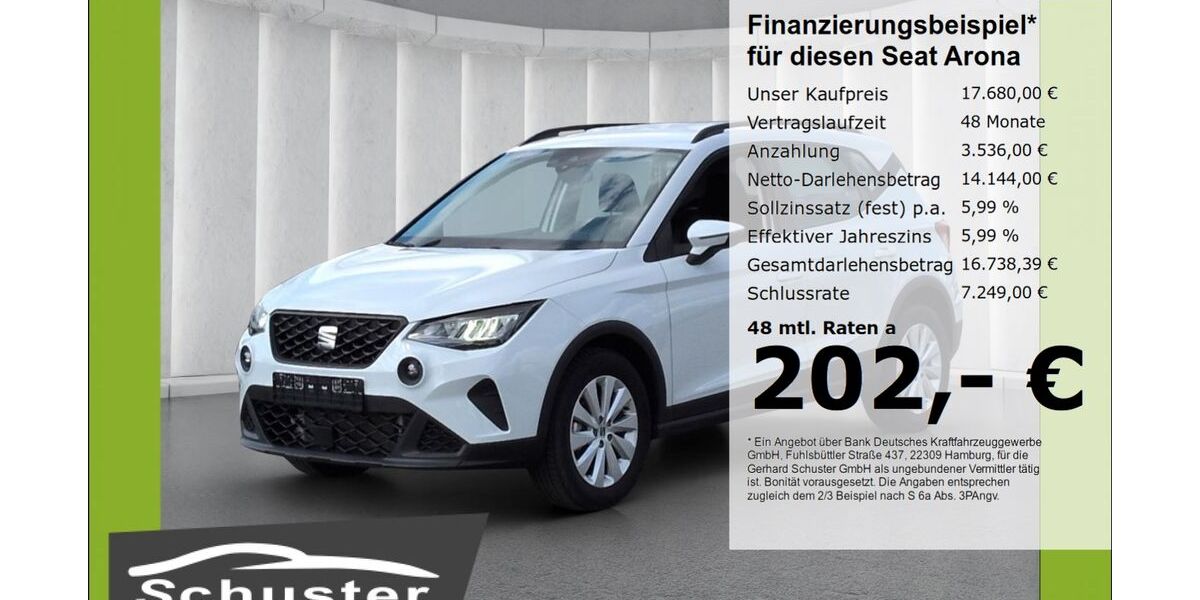 Seat Arona 14.599 km 17.680 &euro; Ruhstorf 94099