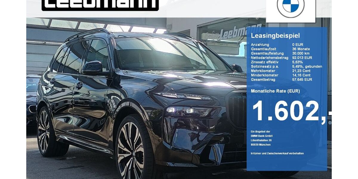 BMW X7 7.000 km 107.495 &euro; Passau 94036