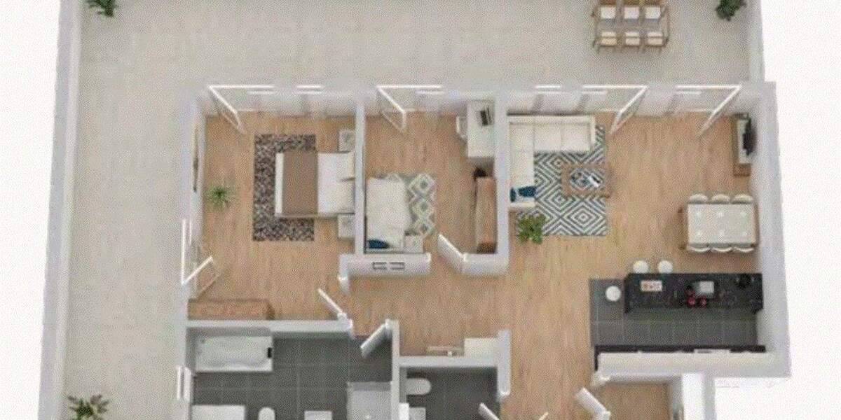 Terrassenwohnung Pocking - 3 Zimmer, 131 m&sup2;, 480.000&euro; | Angebot:25654150