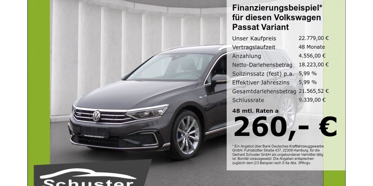 VW Passat Variant 70.215 km 22.779 &euro; Ruhstorf 94099