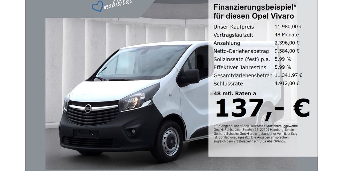 Opel Vivaro 122.936 km 11.480 &euro; Ruhstorf 94099