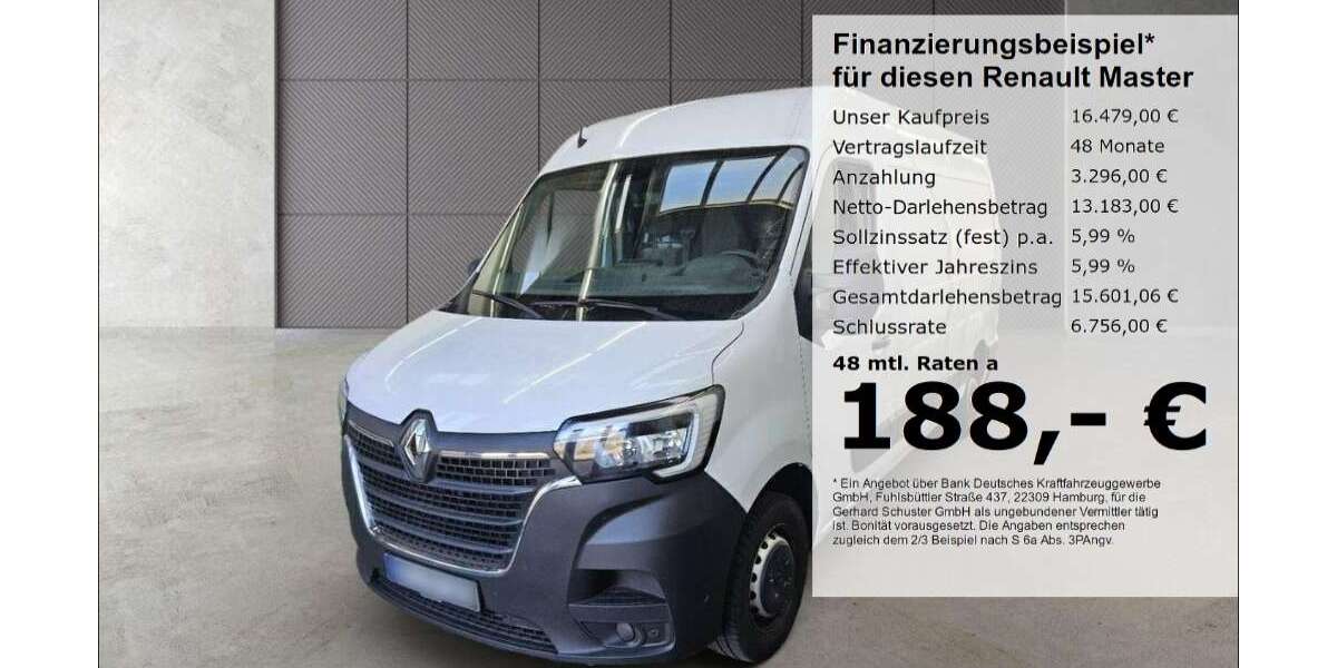 Renault Master 140.107 km 16.479 &euro; Ruhstorf 94099