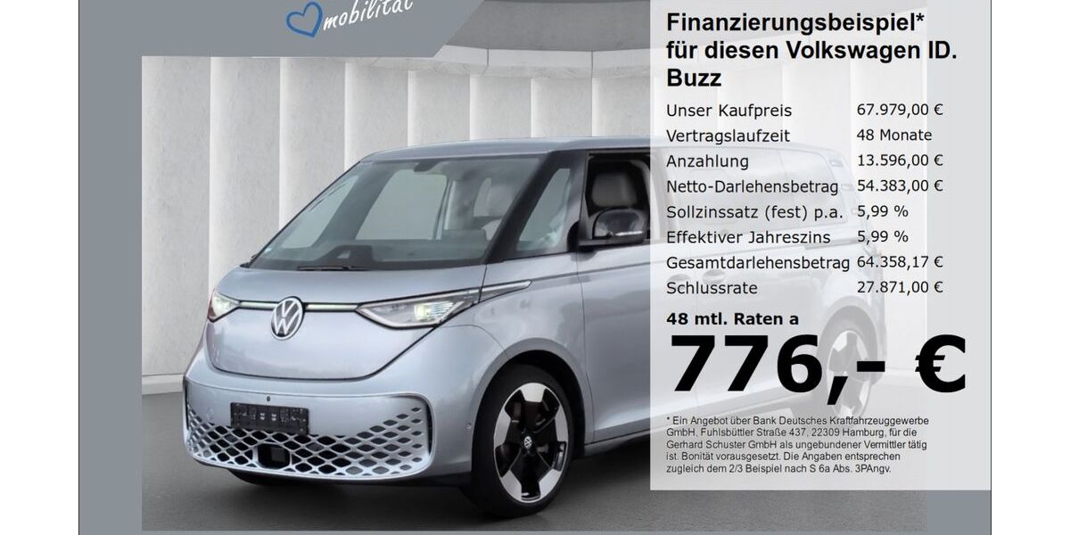 VW ID. Buzz 16.932 km 67.979 &euro; Ruhstorf 94099