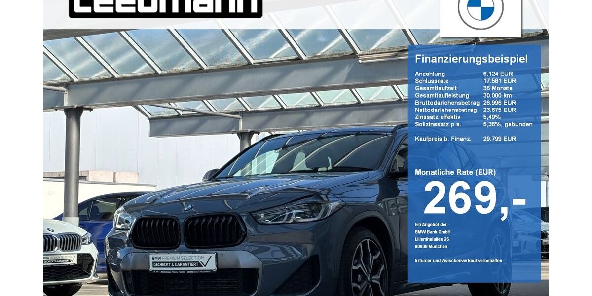 BMW X2 55.999 km 29.799 &euro; Passau 94036