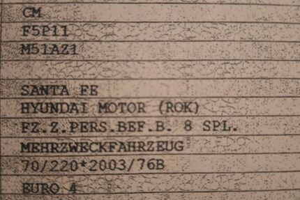 Hyundai SANTA FE 80.000 km 5.999 &euro; Pocking 94060