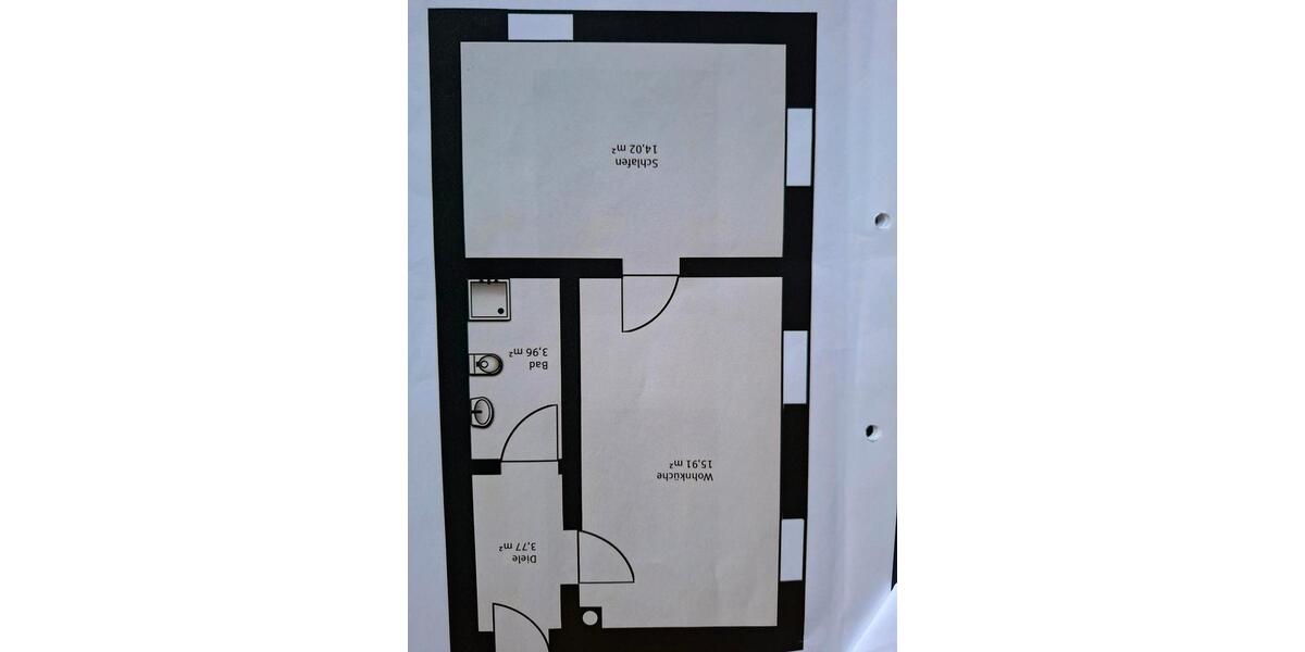 Erdgeschoßwohnung Passau Maierhof - 2 Zimmer, 38 m&sup2;, 98.000&euro; | Angebot:27279457