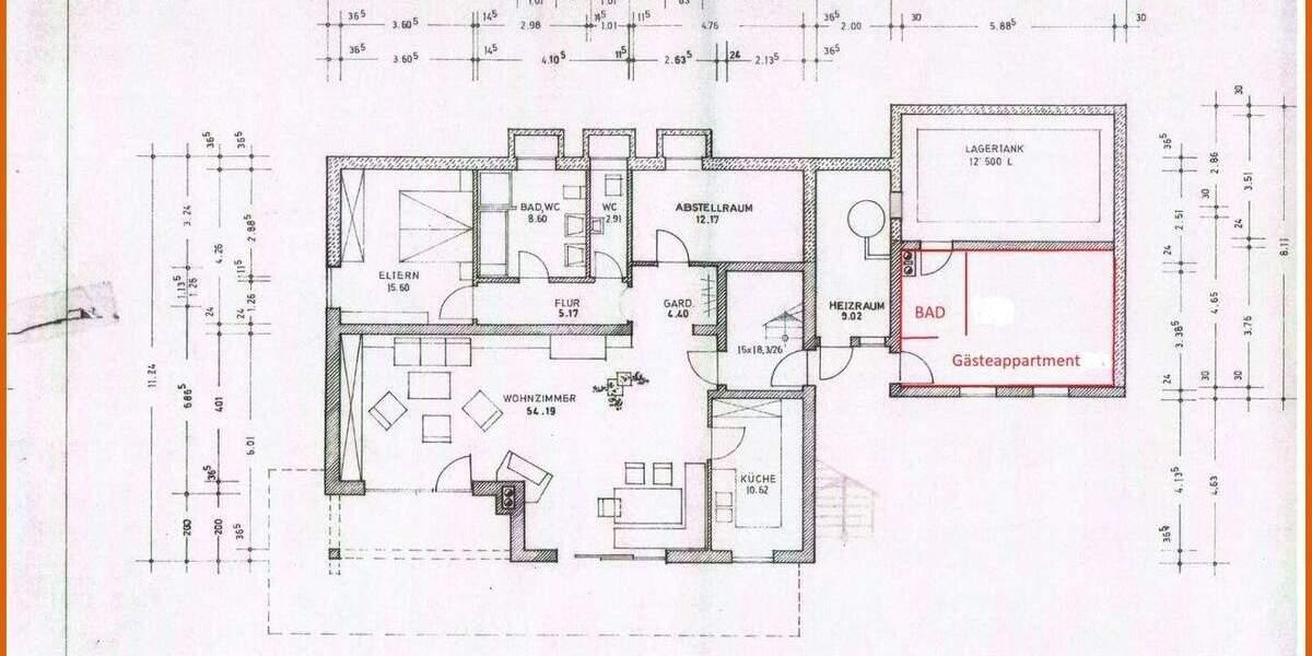Etagenwohnung Thurmansbang Solla - 3 Zimmer, 117 m&sup2;, 189.000&euro; | Angebot:25727081