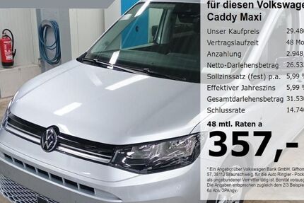 VW Caddy Maxi 63.556 km 28.980 &euro; Pocking 94060