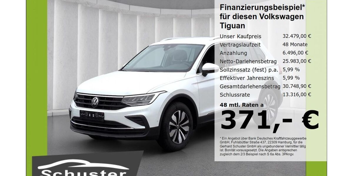 VW Tiguan 18.466 km 31.779 &euro; Ruhstorf 94099