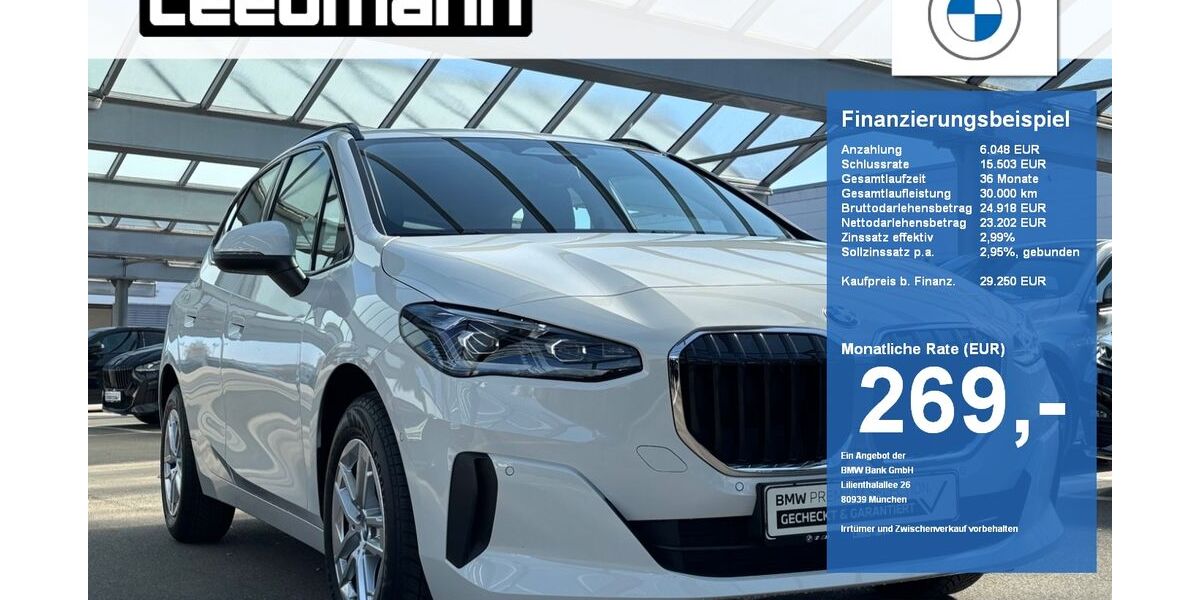 BMW 218 Active Tourer 17.135 km 28.449 &euro; Passau 94036