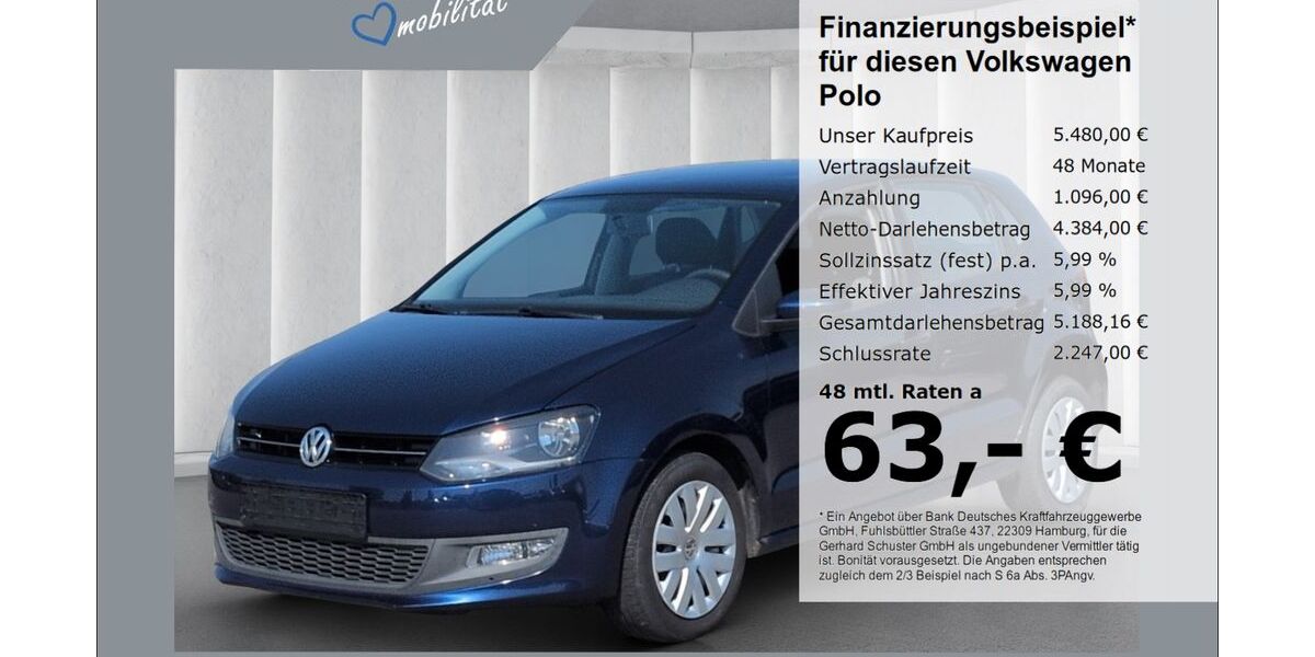 VW Polo 137.533 km 5.480 &euro; Ruhstorf 94099
