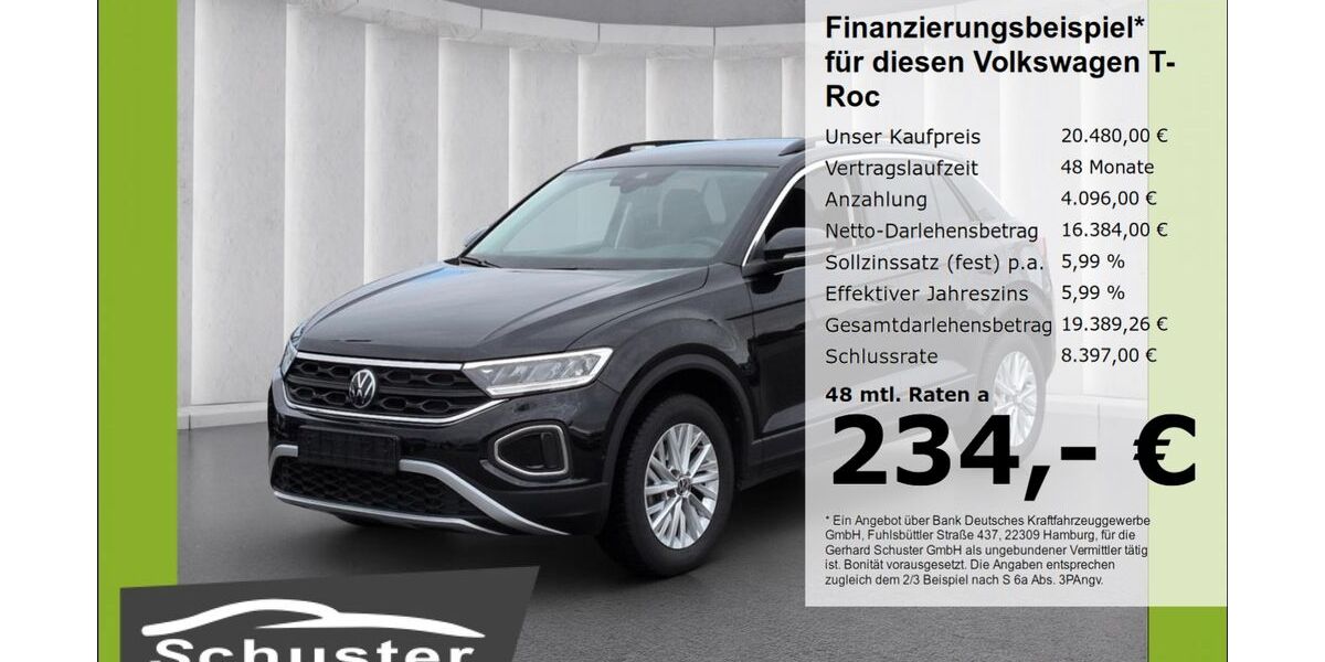 VW T-Roc 25.496 km 20.480 &euro; Ruhstorf 94099