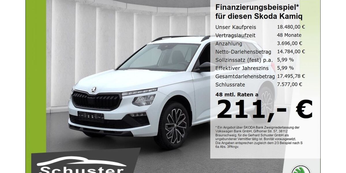 Skoda Kamiq 22.851 km 18.480 &euro; Ruhstorf 94099