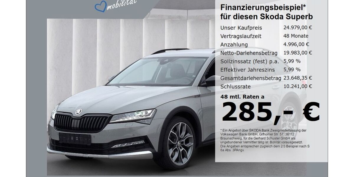 Skoda Superb 191.566 km 24.479 &euro; Ruhstorf 94099