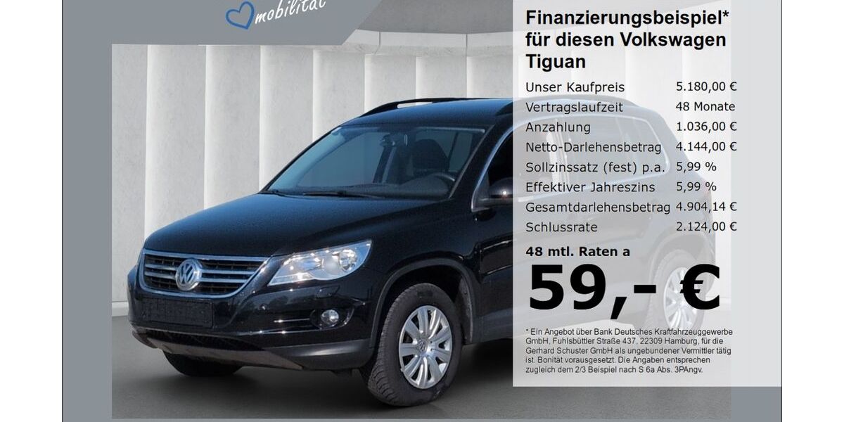 VW Tiguan 205.283 km 5.180 &euro; Ruhstorf 94099