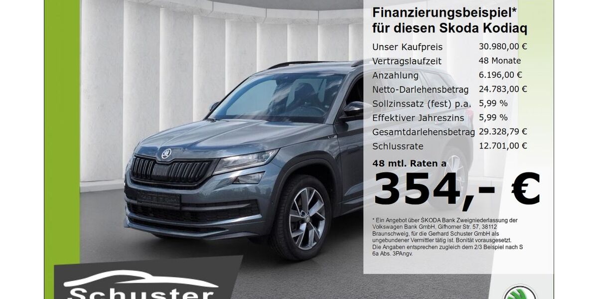 Skoda Kodiaq 113.388 km 30.979 &euro; Ruhstorf 94099