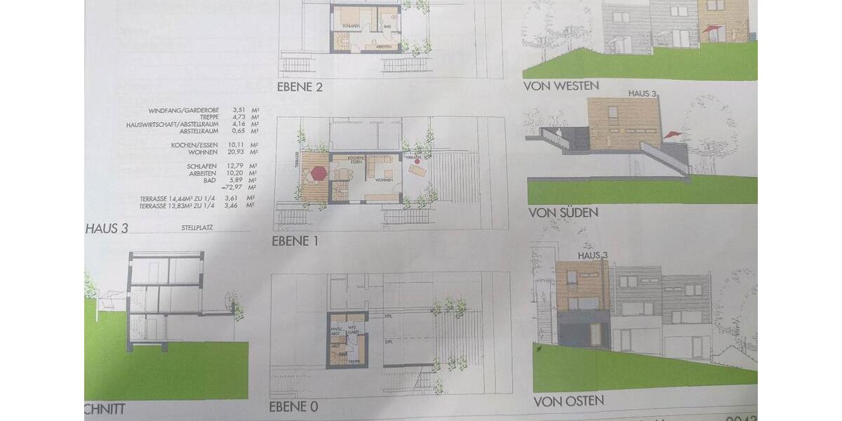 Reihenhaus Passau Mühltal - 3 Zimmer, 77 m&sup2;, 920&euro; | Angebot:26533262