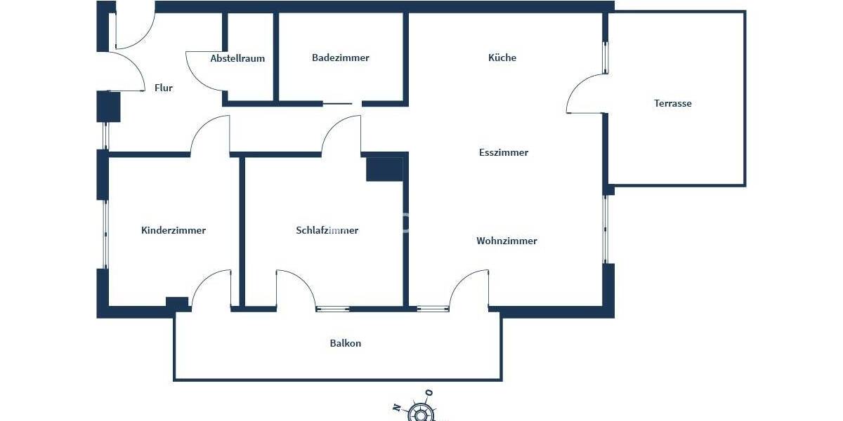 Etagenwohnung Waldkirchen Rohrwies - 3 Zimmer, 79 m&sup2;, 329.000&euro; | Angebot:26629003