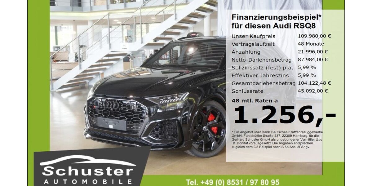 Audi RSQ8 46.100 km 106.980 &euro; Ruhstorf 94099