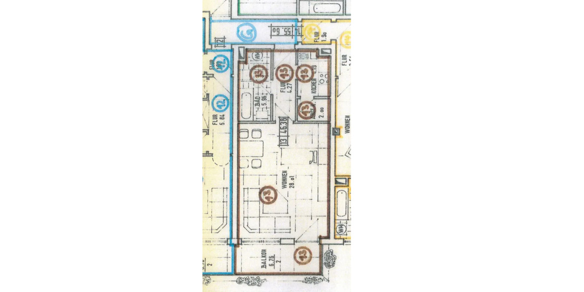 Etagenwohnung Bad Griesbach im Rottal - 1 Zimmer, 126.000&euro; | Angebot:22229316