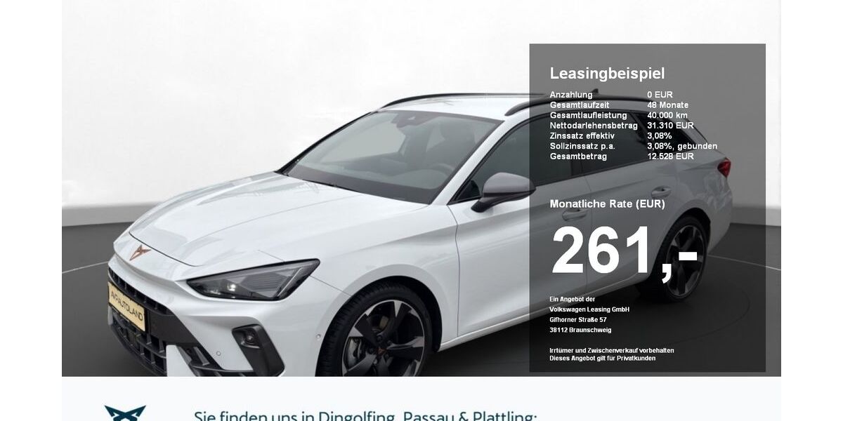 Cupra Leon 24.537 km 30.970 &euro; Passau 94036