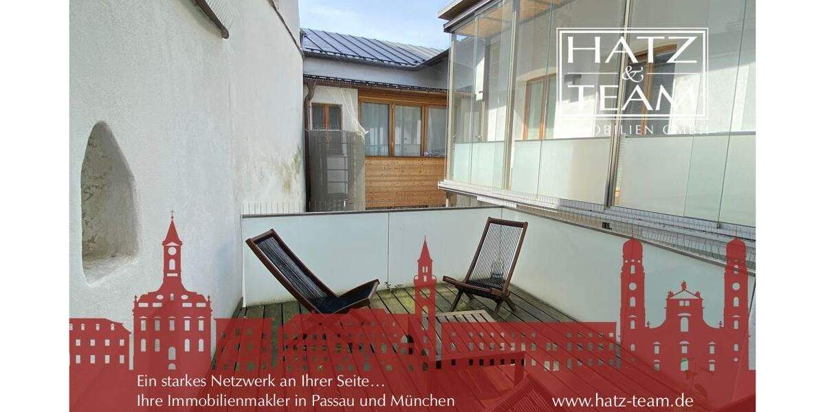 Etagenwohnung Passau Altstadt - 2 Zimmer, 63 m&sup2;, 760&euro; | Angebot:25685441