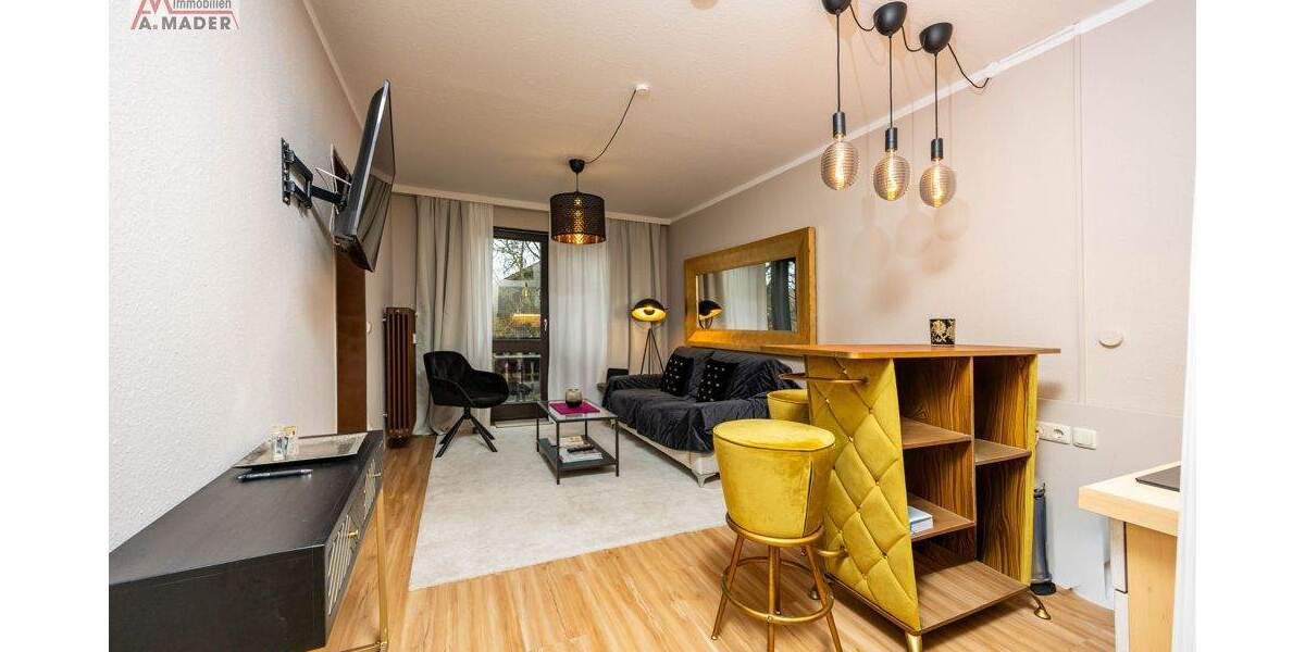 Etagenwohnung Bad Griesbach i.Rottal Bad Griesbach - 1 Zimmer, 32 m&sup2;, 87.900&euro; | Angebot:25688100